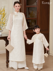 Set áo dài cách tân nữ Econice Thư Uyển