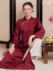 Set áo dài cách tân nữ Econice Trúc Uyên