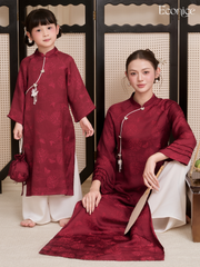 Set áo dài cách tân nữ Econice Trúc Uyên