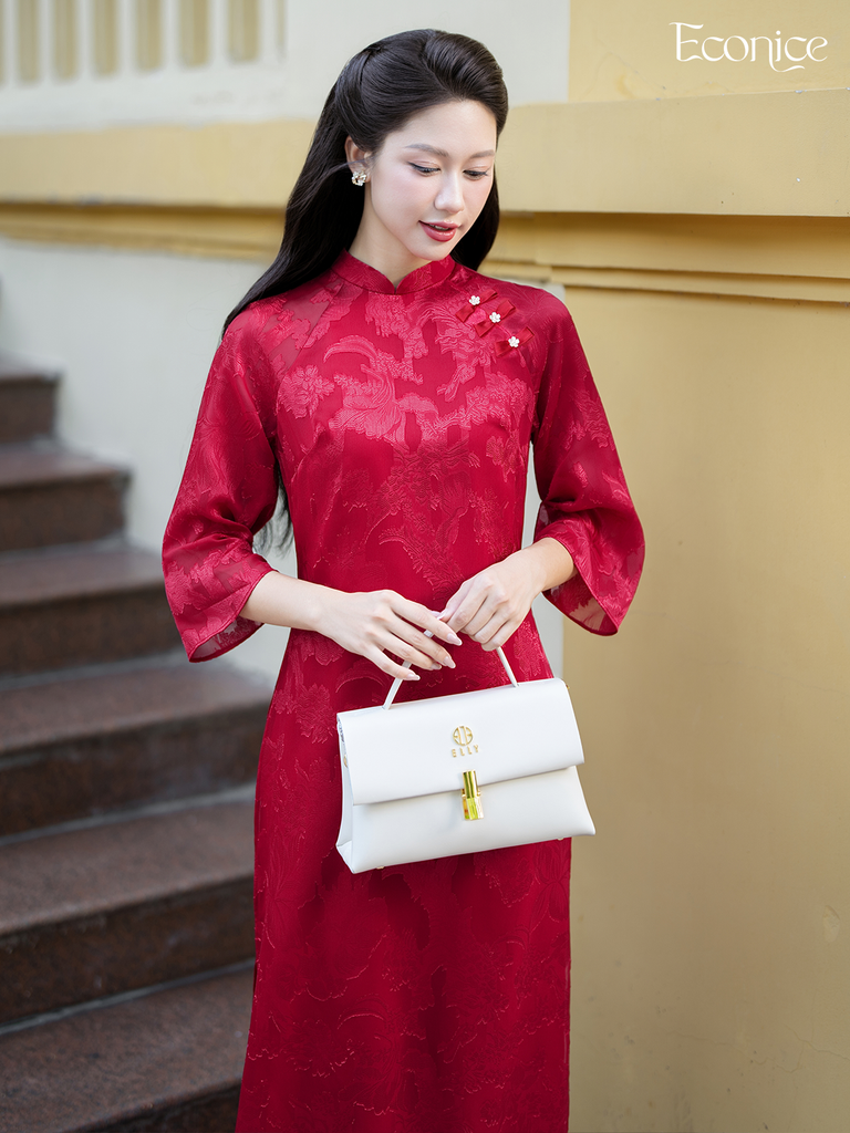 Set áo dài cách tân nữ Econice Phụng Minh