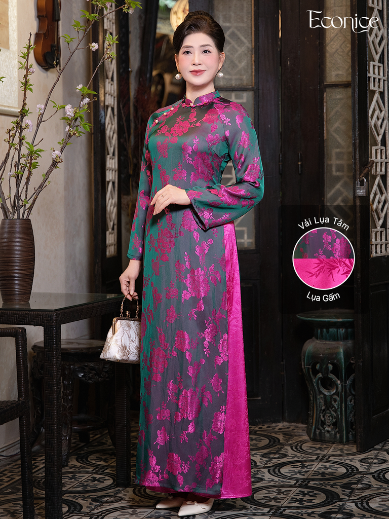 Set áo dài cách tân nữ Econice Thuý Nghi