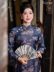 Set áo dài cách tân nữ Econice Diên Lan