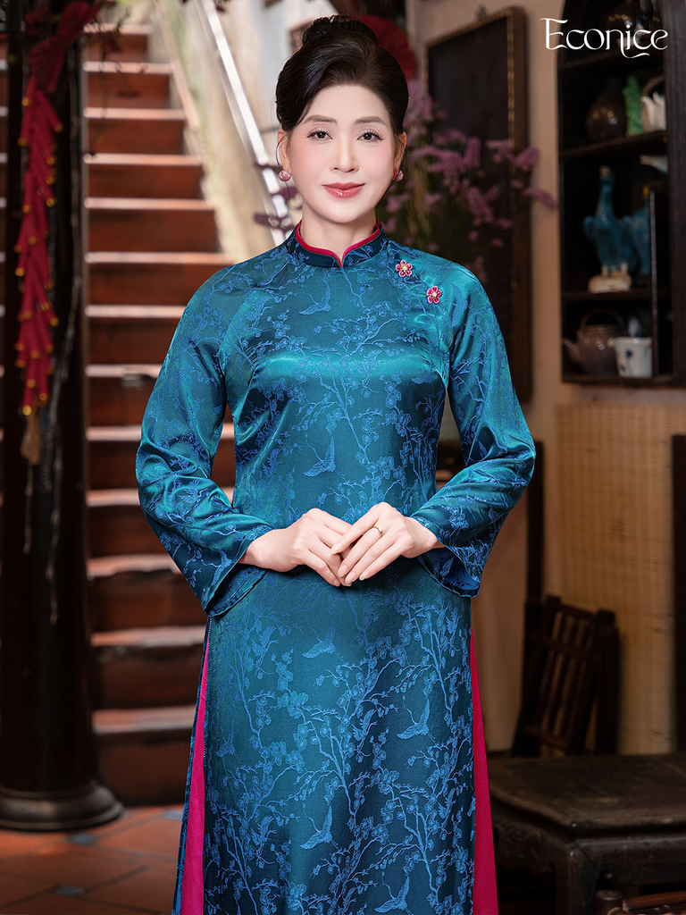 Set áo dài cách tân nữ Econice Bích Khuê