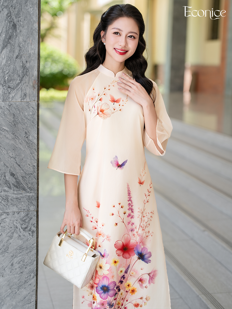 Set áo dài cách tân nữ Econice Thanh Y