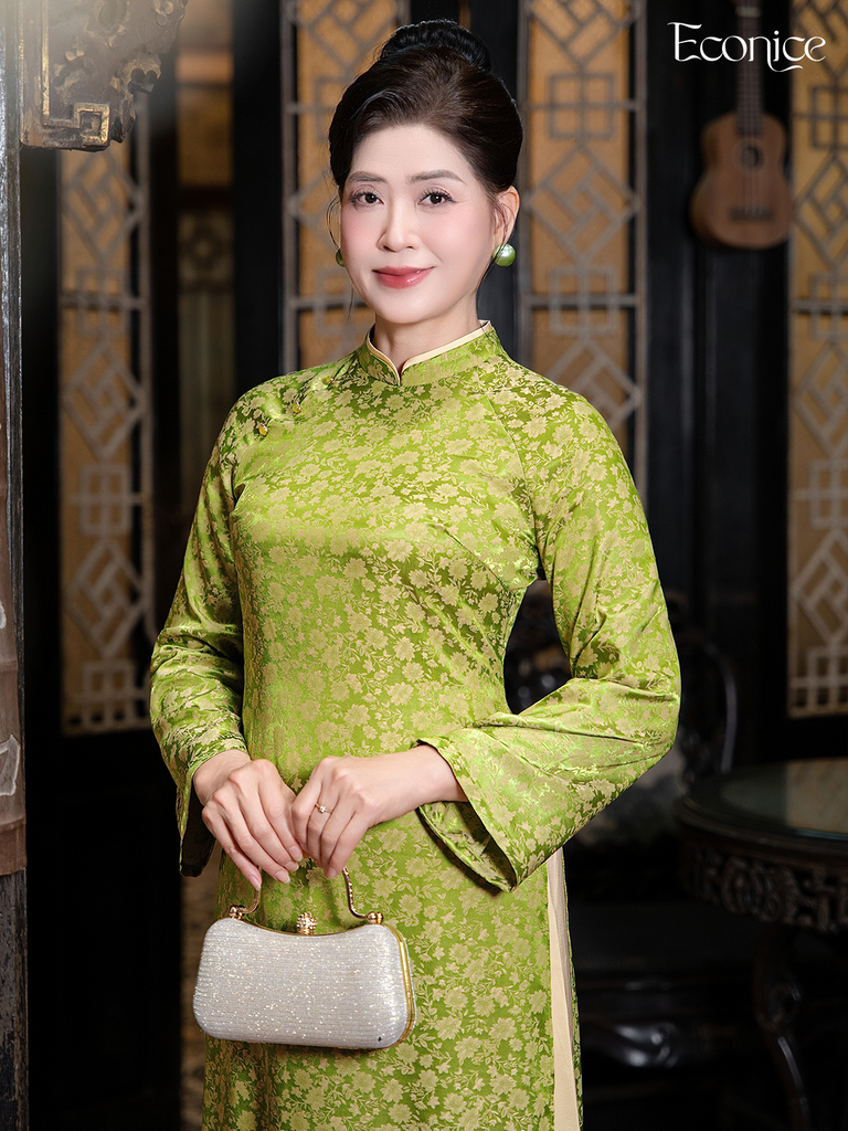 Set áo dài cách tân nữ Econice Thanh Diệp
