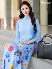 Set áo dài cách tân nữ Econice Liễu Thanh