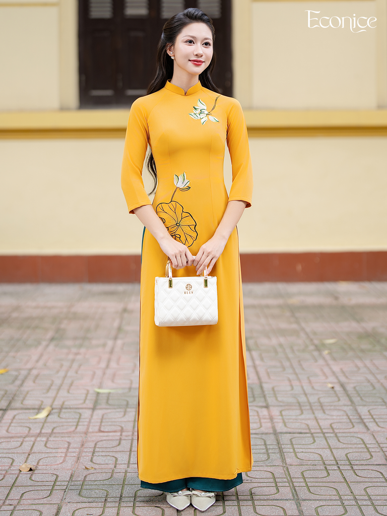 Set áo dài nữ truyền thống Thanh Thư