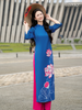Set áo dài cách tân nữ HOA Tố Nhi 2
