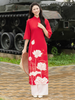 Set áo dài cách tân nữ HOA Giao Châu