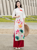 Set áo dài cách tân nữ HOA Xuân Hương
