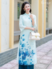 Set áo dài cách tân nữ Econice Bạch Dương