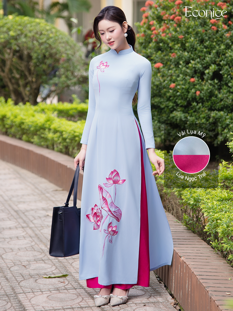 Set áo dài nữ truyền thống Econice Mai Trang