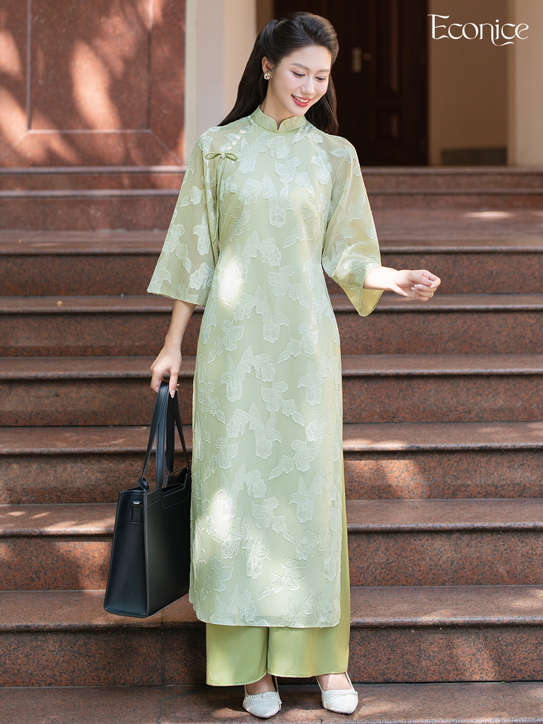Set áo dài cách tân nữ Econice Tô Linh