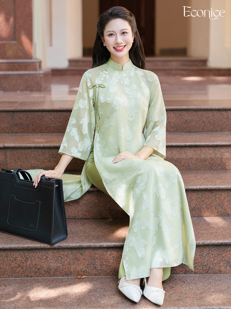 Set áo dài cách tân nữ Econice Tô Linh