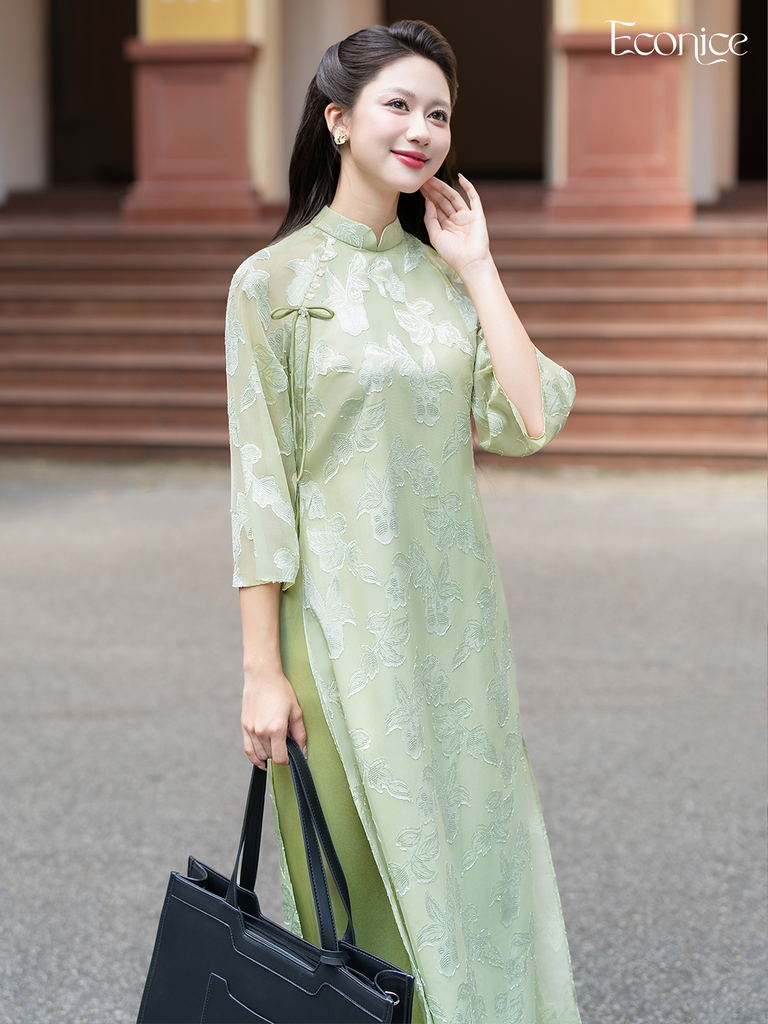 Set áo dài cách tân nữ Econice Tô Linh