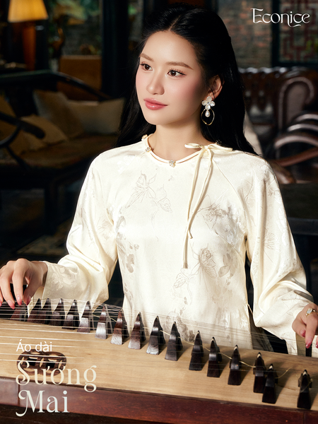 Set áo dài cách tân nữ Econice Sương Mai