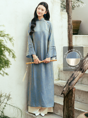 Set áo dài cách tân nữ Econice Giang Tô