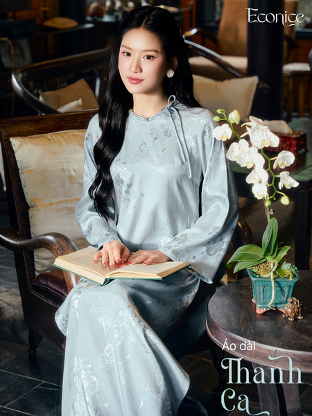 Set áo dài cách tân nữ Econice Thanh Ca