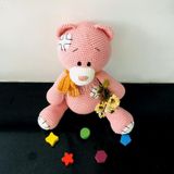  Gấu Pooh 3 màu - Thú len Amigurumi Handmade – Thú Bông Len Dễ Thương Decor / Quà Tặng – Nemo Handmade - Len Móc Thú 