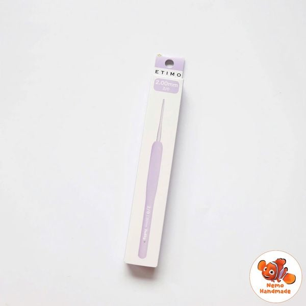  Kim móc len Tulip Etimo Murasaki tím Nhật Bản – Kim móc công thái học cao cấp - Đầu kim trơn mượt 