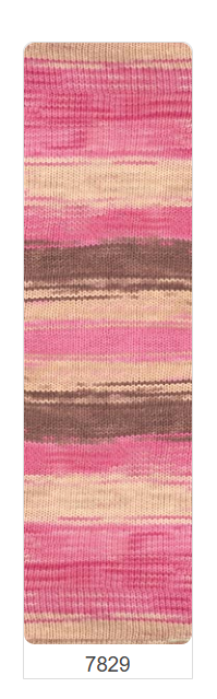  Len Cotton Gold Batik Thổ Nhĩ Kỳ - Mềm mại, an toàn, bền màu – Full bảng màu - Móc búp bê, đồ cho bé 