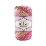  Len Cotton Gold Batik Thổ Nhĩ Kỳ - Mềm mại, an toàn, bền màu – Full bảng màu - Móc búp bê, đồ cho bé 