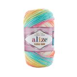  Len Cotton Gold Batik Thổ Nhĩ Kỳ - Mềm mại, an toàn, bền màu – Full bảng màu - Móc búp bê, đồ cho bé 