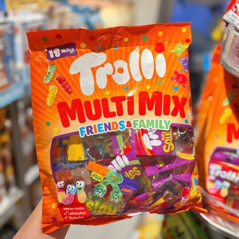 Kẹo Dẻo Trolli Multi Mix Friends & Family 430G