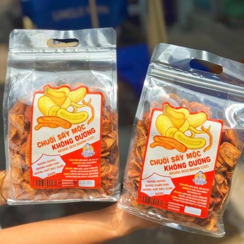 Chuối Sấy Mộc Không Đường