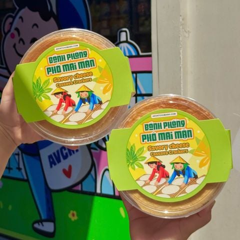 Bánh Phồng Phô Mai Mặn
