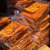 Bánh Tráng Nướng Mắm Ruốc Khô Bò Cay