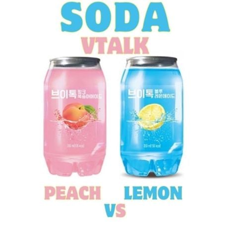 Soda Trái Cây Vtalk 350ML