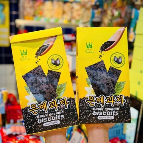 Bánh mè đen Black Sesame Biscuits