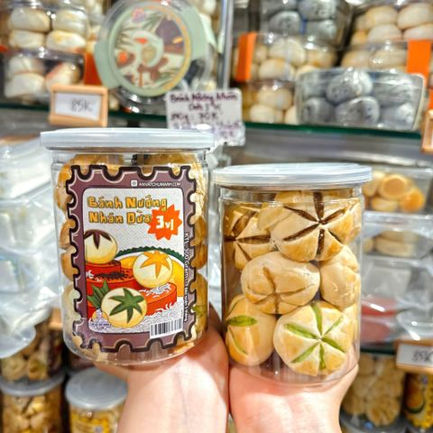 Bánh Nướng Nhân Dừa 3 Vị