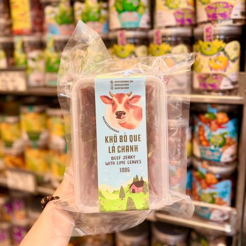 Khô Bò Que Mềm Lá Chanh