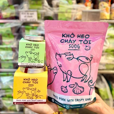 Khô Heo Cháy Tỏi