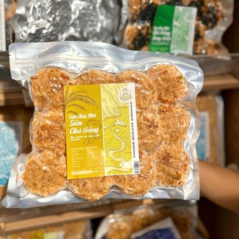 Cơm Cháy Tròn Mini Siêu Chà Bông