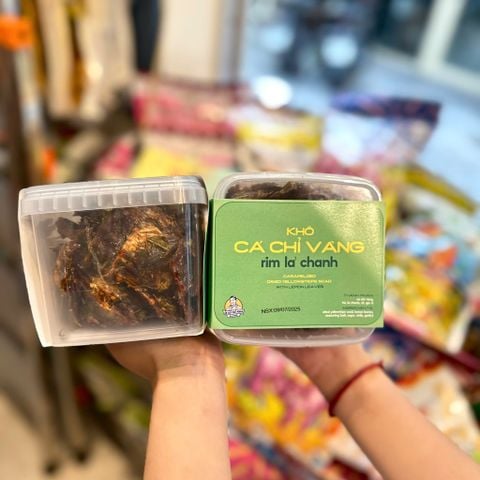 Khô Cá Chỉ Vàng Rim Lá Chanh