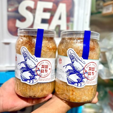 Bánh Tráng Tôm Khô Cháy Tỏi