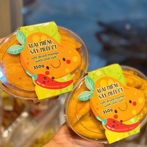 Xoài Miếng Sấy Muối Ớt