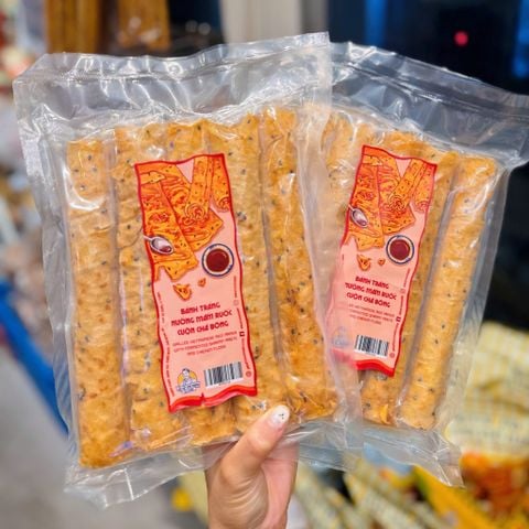 Bánh Tráng Mắm Ruốc Cuộn Chà Bông