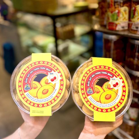 Bánh Bột Đậu Phộng Trứng Muối