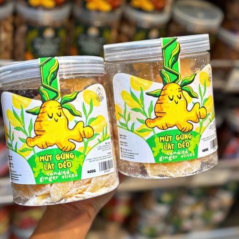 Mứt Gừng Lát Dẻo