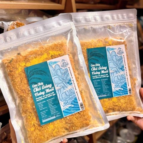 Cơm Cháy Chà Bông Trứng Muối