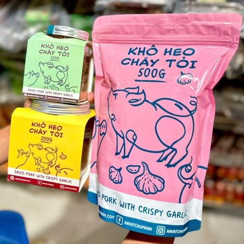 Khô Heo Cháy Tỏi
