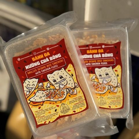 Bánh Đa Nướng Chà Bông