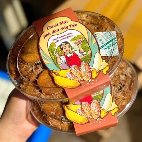 Chuối Mật Sấy Phủ Vụn Dừa