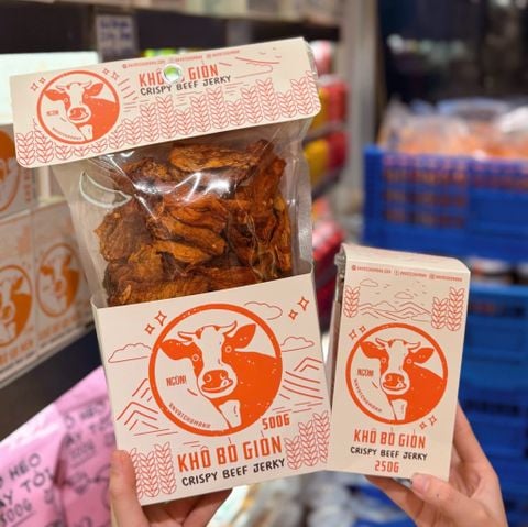 Khô Bò Miếng Giòn Hồng Ngự