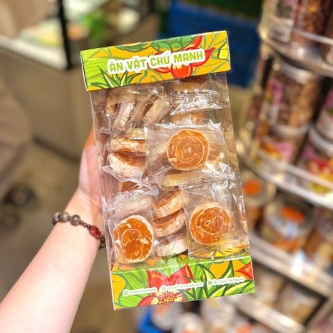 Kẹo Khóm Dừa Non Cuộn