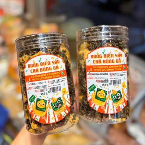 Rong Biển Sấy Chà Bông Gà